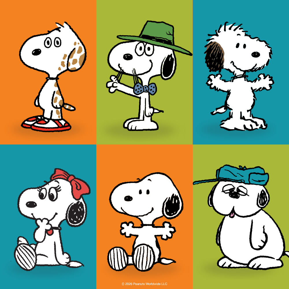 Snoopy and siblings